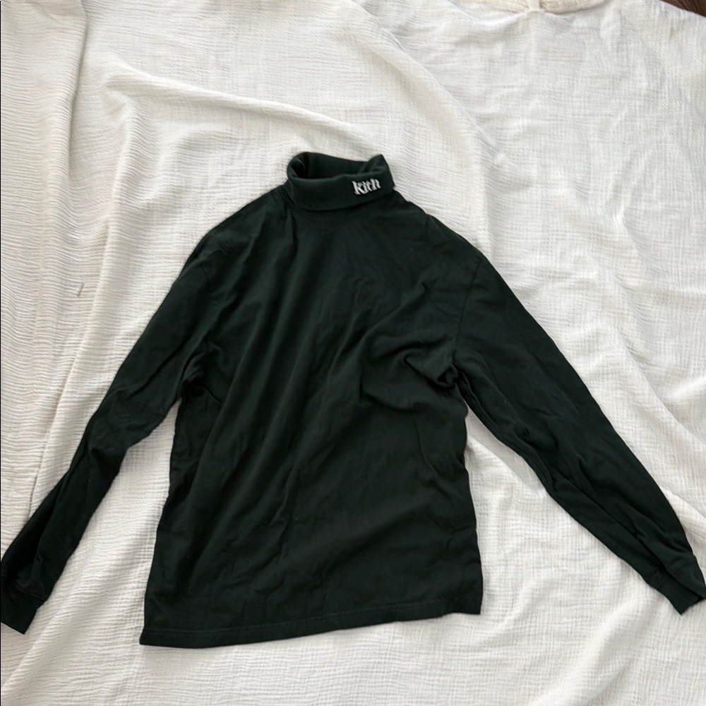 Kith Dark Green Turtleneck Sweater